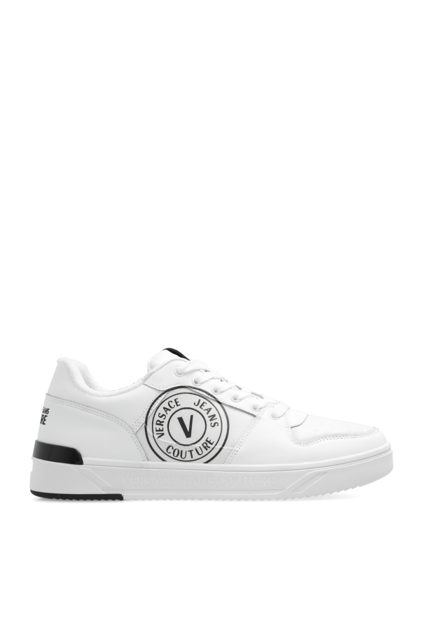 Versace white boots hotsell